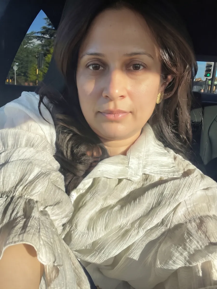 Farah, chin liposuction, moderate, front